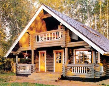 построить деревянный дом