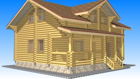 отделка деревянных домов